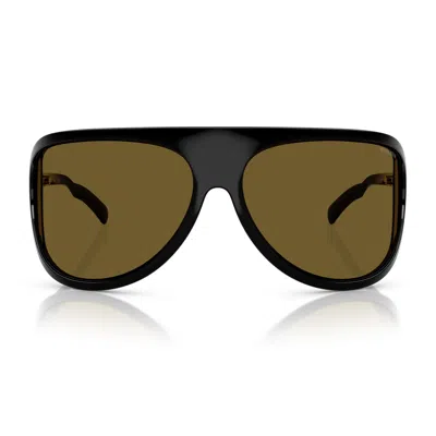 Miu Miu 0mu A01s 1ab01t Nero Sunglasses In Black