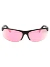 Miu Miu 0mu A02s Sunglasses In Cacao Metallizzato