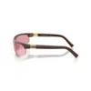 Miu Miu Occhiali Da Sole Miu Nocturne In Acetato Testa Di Moro Donna In 14y70j