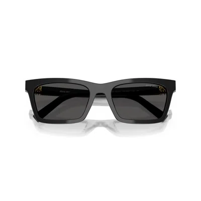 Miu Miu 0mu A05s Rectangular Sunglasses In Pattern