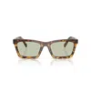 Miu Miu 0mu A05s Rectangular Tortoiseshell Acetate Sunglasses In Multi