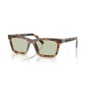 Miu Miu Mua05s Rectangular Acetate Sunglasses In Brown