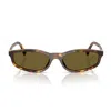 Miu Miu 0mu A06s 14l09z Havana Miele Sunglasses In Brown