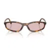 Miu Miu 0mu A06s 14l4i0 Havana Miele Sunglasses In Brown