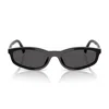 Miu Miu 0mu A06s 16k08z Nero Sunglasses In Nero