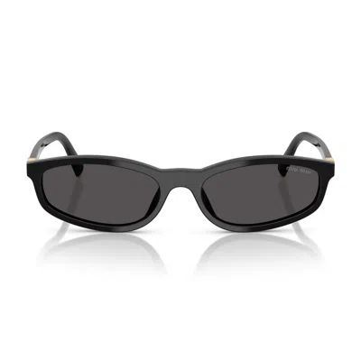Miu Miu 0mu A06s 16k08z Nero Sunglasses In Black