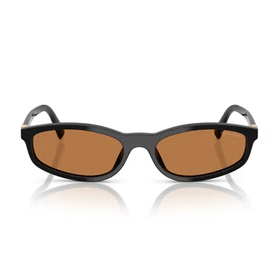 Miu Miu 0mu A06s 16k10i Nero Sunglasses In Black