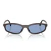 Miu Miu 0mu A06s 22c60o Marrone Moka Sunglasses In Brown