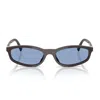 Miu Miu 0mu A06s 22c60o Marrone Moka Sunglasses In Brown
