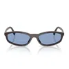 Miu Miu 0mu A06s 22c60o Marrone Moka Sunglasses In Brown