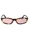 Miu Miu 0mu A06s Sunglasses In Havana Miele