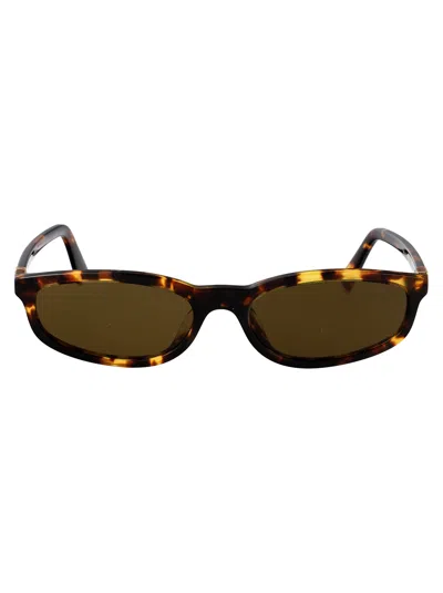 Miu Miu 0mu A06s Sunglasses In Havana Miele