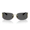 Miu Miu 0mu A51s Aube Sunglasses In Black