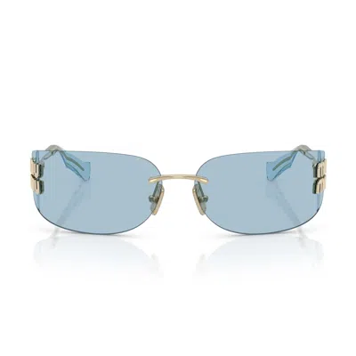 MIU MIU MIU MIU 0MU A51S RUNWAY ZVN10P ORO SUNGLASSES