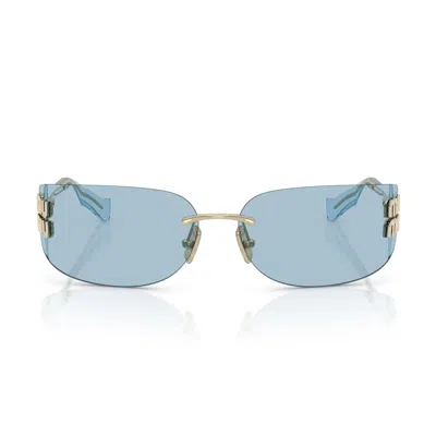Miu Miu 0mu A51s Sunglasses In Gold