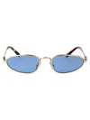Miu Miu 0mu A52s Sunglasses In Oro Pallido
