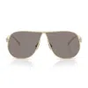 Miu Miu 0mu A56s Miu Ombre Zvn80q Oro Pallido Sunglasses In Gray