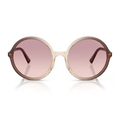 MIU MIU MIU MIU 0MU B02S MIU REGARD 25G40S MARRONE SFUMATO SUNGLASSES