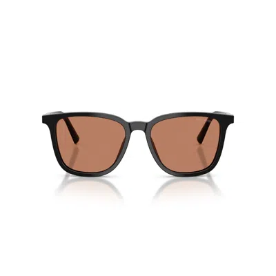 Miu Miu 0mu B03s Square-frame Sunglasses In Brown