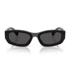 Miu Miu 0mu B04s Miu Glimpse 16k08z Nero Sunglasses In Black