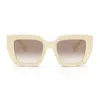 Miu Miu 0mu B05s Miu Glimpse 21d90l Bianco Latte Sunglasses In Neutral