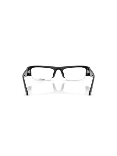 Miu Miu 0mu Blue-violet Light Filter Eyeglasses In Black