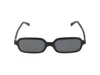 Miu Miu 0mu Rectangular Acetate Sunglasses In Black