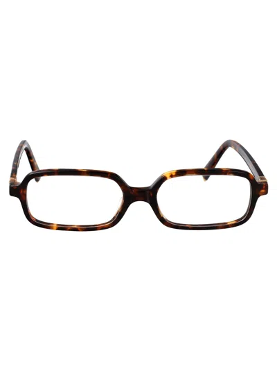 Miu Miu 0mu Tortoiseshell Acetate Eyeglasses In Gray