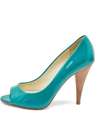 Pre-owned Miu Miu 110mm Patent-leather Pumps