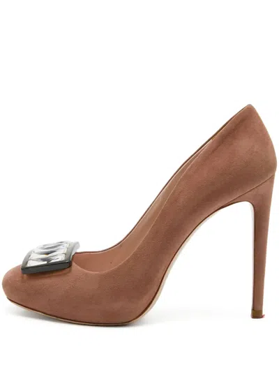 Pre-owned Miu Miu 110mm Strappy Stiletto Heel