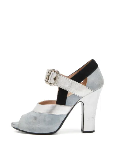 Pre-owned Miu Miu 110mm Suede Pumps