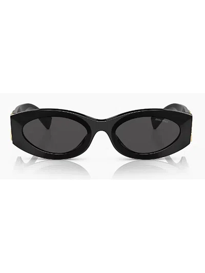 Miu Miu 11ws Sole Sunglasses In Black