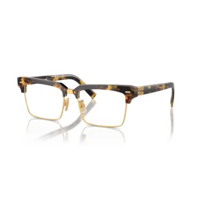 Miu Miu Mu11xv Square-frame Glasses In Vau1o1