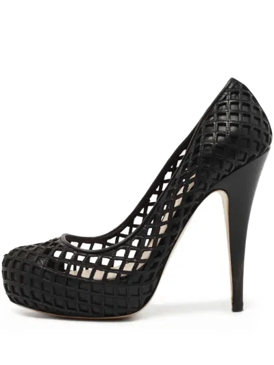 Pre-owned Miu Miu 120mm Laser-cut Pumps