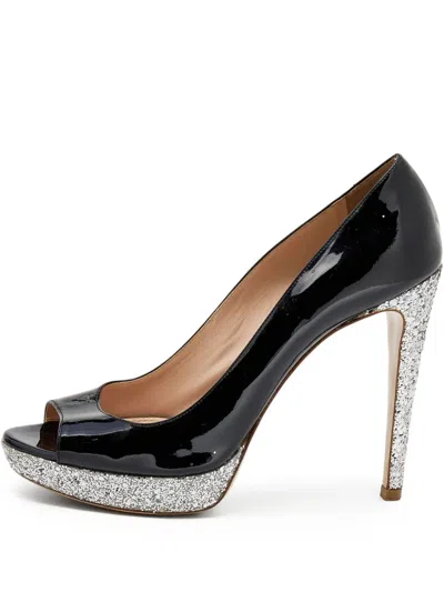 Pre-owned Miu Miu 130mm Leather Pumps