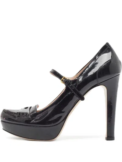 Pre-owned Miu Miu 135mm Penny-slot Pumps