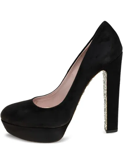 Pre-owned Miu Miu 140mm Suede Pumps