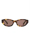 Miu Miu Glimpse Sunglasses In Brown