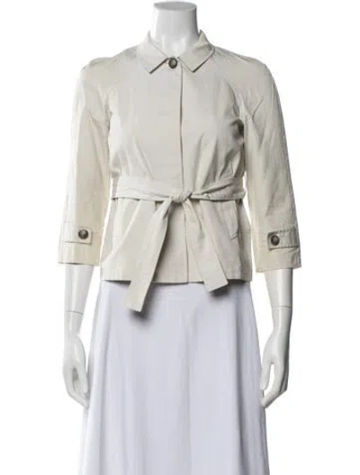 Pre-owned Miu Miu 2000's Jacket In Neutral