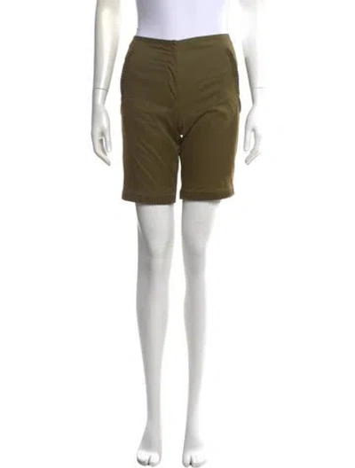 Pre-owned Miu Miu 2000's Knee-length Shorts In Neutrals
