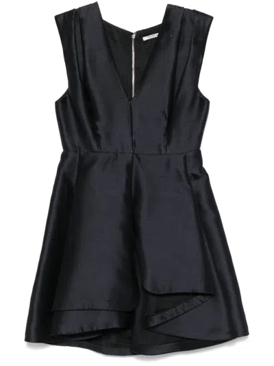 Pre-owned Miu Miu 2000s Layered Mini Dress In Blue
