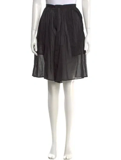 Pre-owned Miu Miu 2001 Knee-length Shorts In Black