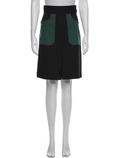 Pre-owned Miu Miu 2002 Knee-length Shorts In Black
