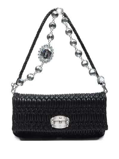 Pre-owned Miu Miu 2010-2020 Matelassé Shoulder Bag
