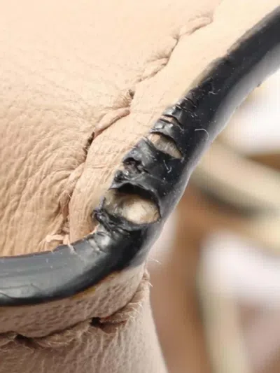 Pre-owned Miu Miu 2010-2025 Leather Satchel Handbag In Brown