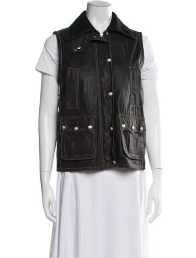 Pre-owned Miu Miu 2010's Vest In Black