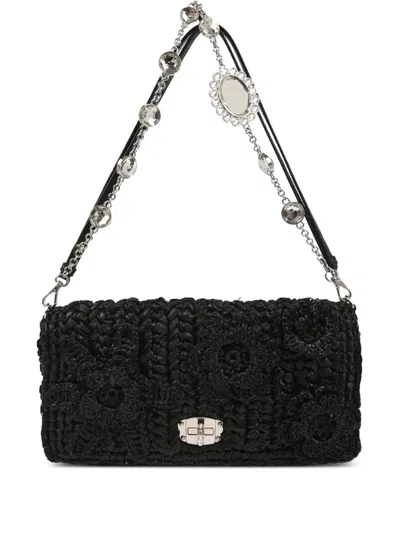 Pre-owned Miu Miu 2010s Crystal Shoulder Bag