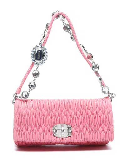 Pre-owned Miu Miu 2010s Iconic Shoulder Bag In Pink