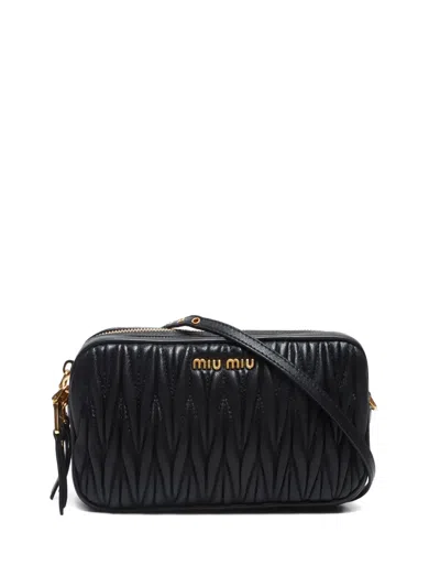 Pre-owned Miu Miu 2010s Matelassé Cross Body Bag