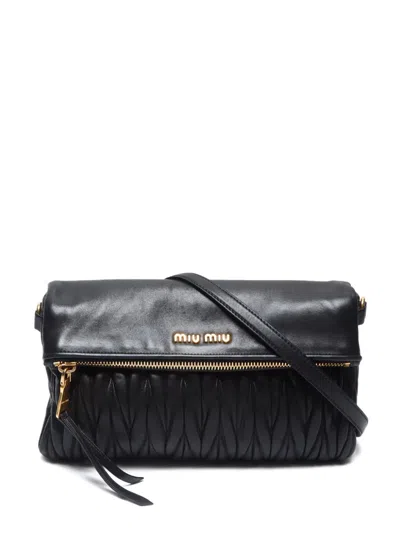 Pre-owned Miu Miu 2010s Matelassé Shoulder Bag